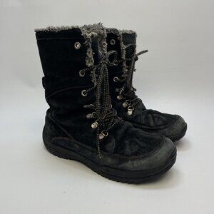 COLUMBIA Lavela Women’s Insulated Waterproof Black Winter Ski Boots Size 9